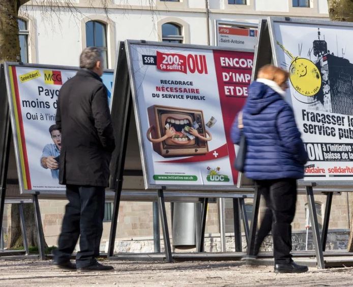Swiss voters reject media funding cuts